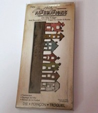 TIM HOLTZ SIZZIX ALTERATIONS ON THE EDGE DIE - TOWNSCAPE 656919