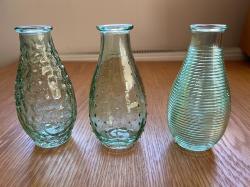 Set three recycled glass - of,
