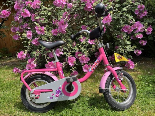 Puky pink kids bicycle - kids',