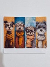 Set Of 4 Magnetic Bookmarks