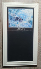 Blackboard Chalk Kitchen Restaurant Memo Menu Board Wooden   Used Vintage Read