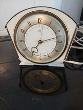 Metamec Electric Mid Century Bakelite Bedroom Alarm Clock (SEE DESCRIPTION)