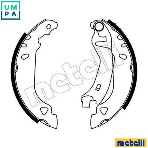 Brake shoe set - set, for