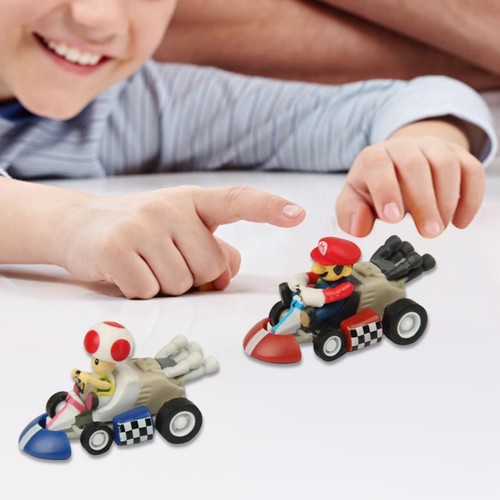 6pcs super mario pull back - super,
