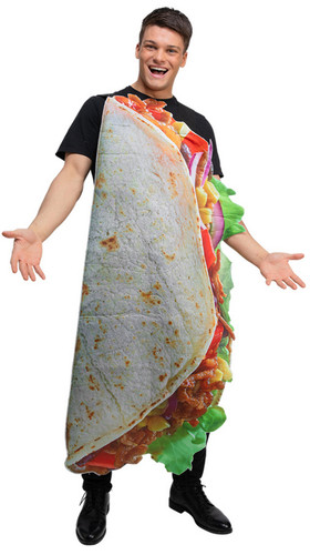 Funny taco costume adults food - adults,