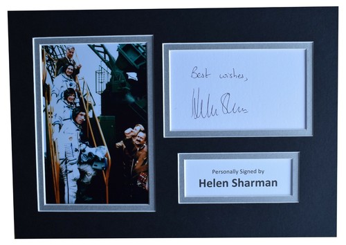 Helen sharman signed autograph - sharman,