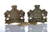 GOLD PLATED Tallit Clip Israel