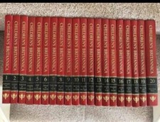 Complete Set of The Children's Britannica 4th Edition 1988 Volumes 1-20.