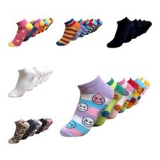 Ladies Trainer Socks Womens Funky Designs Girls Liner Sports Adults Size 4-7