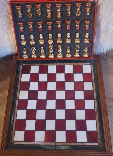 Chess set franklin mint - chess,