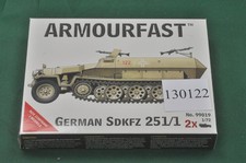 1/72 scale WW2 / armourfast - german SDKFZ 251/1 model kit - (130122)