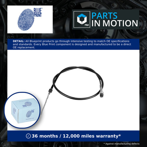 Handbrake cable rear - handbrake,