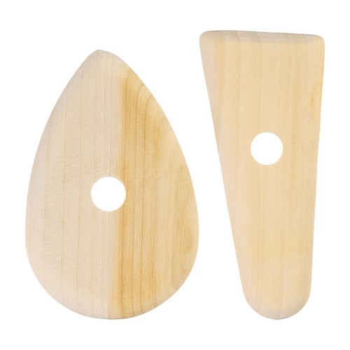 2pcs pottery ribs 3cm - 2pcs,
