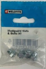 Weldtite Mudguard Nuts and