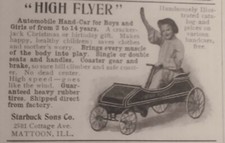 Antique Starbuck Sons High