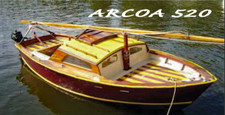 Arcoa 520 Sailboat 1/20 10inch