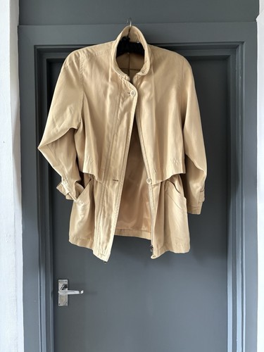 Butter yellow short mac - butter, jacket