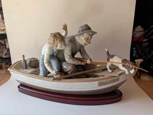 Lladro 5215 fishing - 5215, with