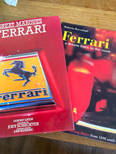 Ferrari vintage book - book, bundle