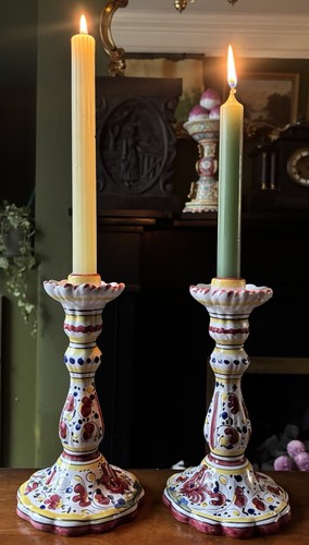 Pair authentic deruta italian - pair,