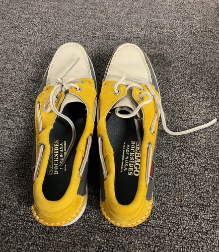 Sebago docksides yellow - sebago,
