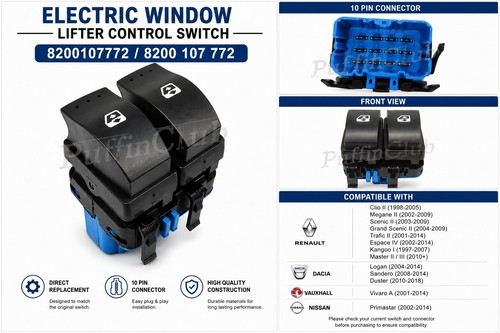 Electric window control - electric, switch