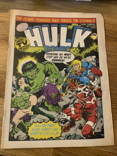 Vintage hulk comic oct - hulk,