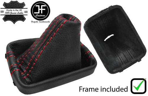 Red stitch leather automatic - stitch,