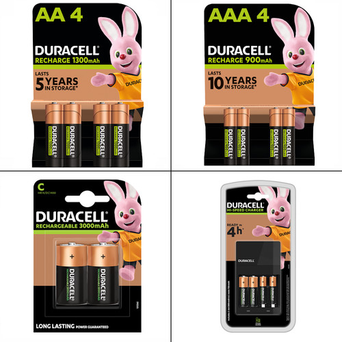 Duracell rechargeable - duracell,