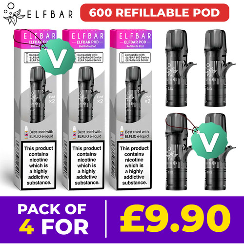 Elf bar 600 refillable - elf, pods