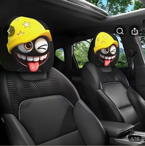 Novelty headrest covers - novelty,