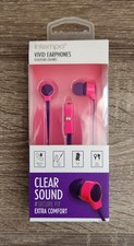 Intempo Vivid Pink Earphones