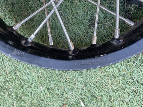 Front wheel pit bike dirt - front,