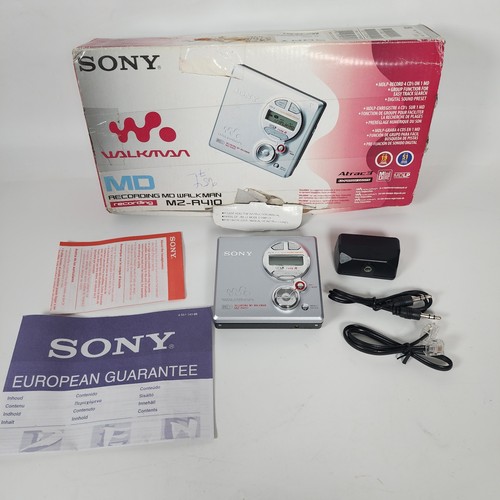 Sony r410 minidisc walkman - sony, mz-r410
