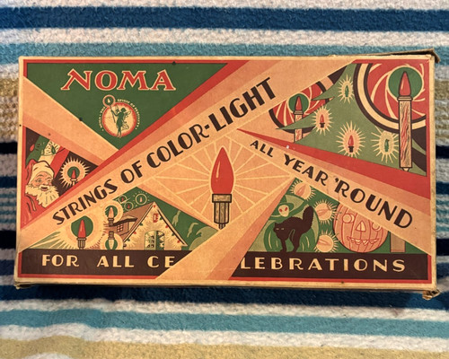 Vintage noma christmas lights - christmas,