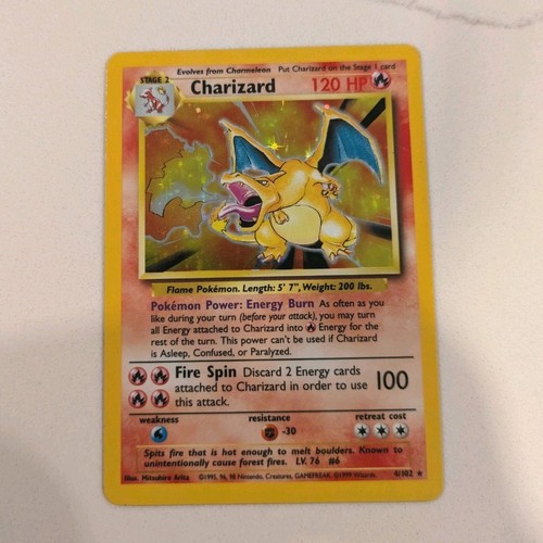 Charizard 102 base - 4/102, holo