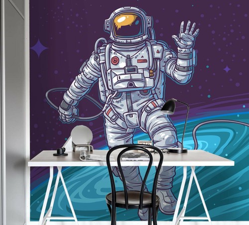 Space astronaut wallpaper - 3d,