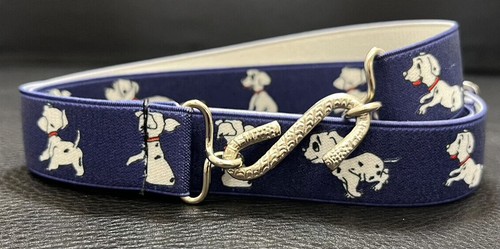 Elasticated snake belt blue - snake,