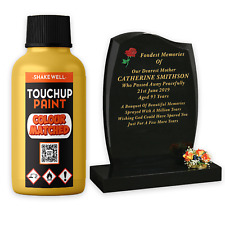 RESTORING LETTERING GRAVE MASONRY HEADSTONE PAINT GOLD 30ML