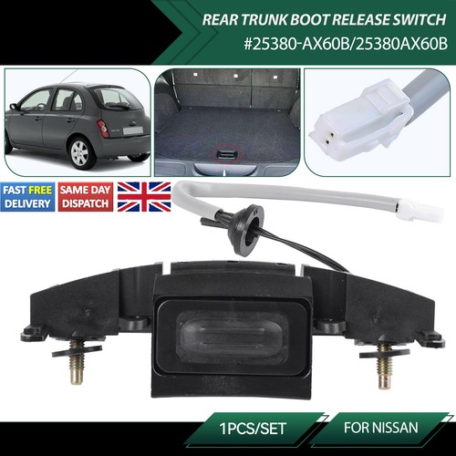 Tailgate switch boot lid - boot,