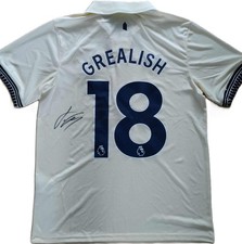 Hand Signed Jack Grealish Name & Number 18 Everton 2025/26 Away Shirt (1)