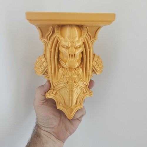 Predator bust inspired mini - 3d,