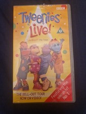 Vintage Tweenies Live VHS