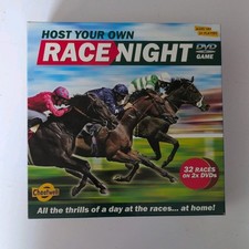 Host your own race night DVD game by Cheatwell games