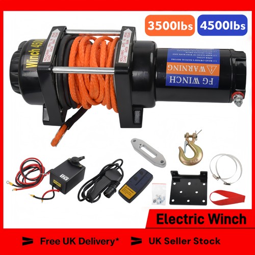 Electric winch 12v - electric,