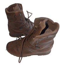 Haix Brown Leather Combat