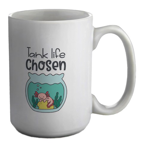 Tank life chosen axolotl fish - axolotl,