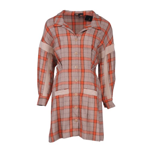 Maje shirt dress - , plaid