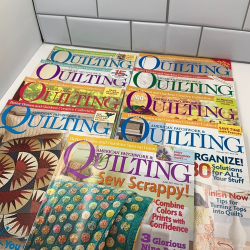 American patchwork quilting - american, &
