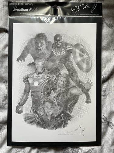 Avengers sketched entirely - avengers,